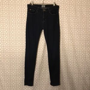 Hudson skinnies- Dark wash waist 27”